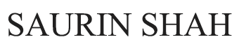 Saurin Shah